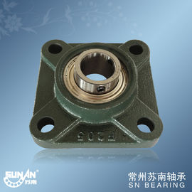 Low Noise Cast Iron 4 Bolt Flange Bearing SBF205 , Chemical Bearing