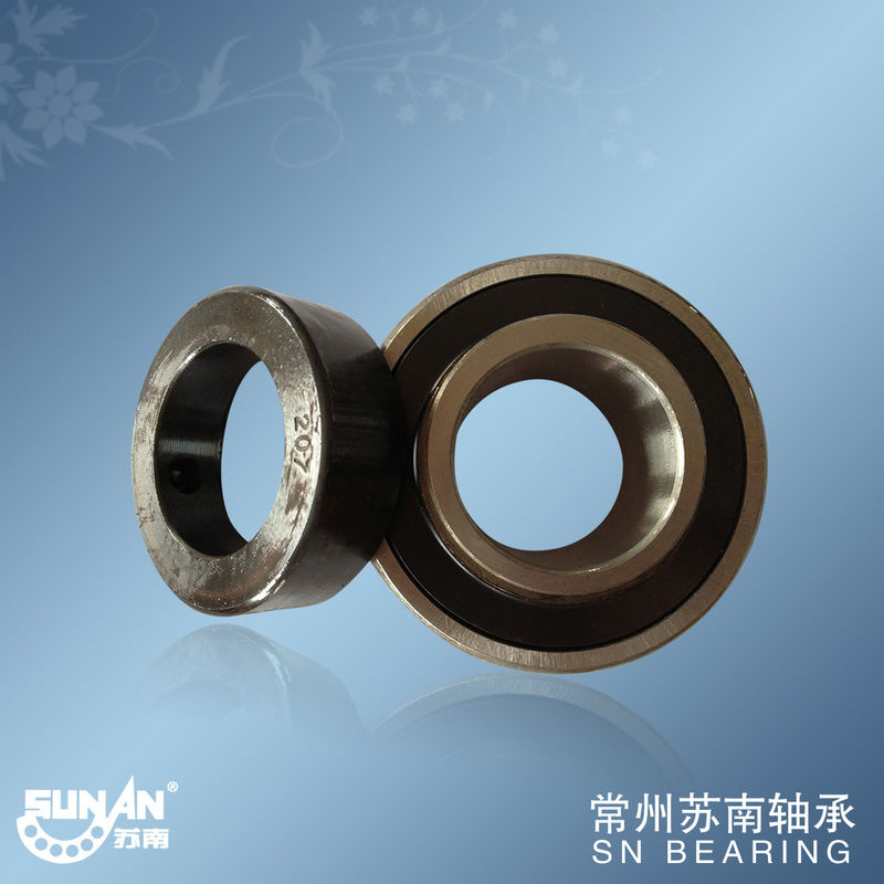 35MM Insert Bearings With Eccentric Bushing CHC207 , Agricultural Bearings