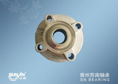 Round Stainless Steel Pillow Block Bearing 35mm For Seeder / Cultivator SSUCFC207