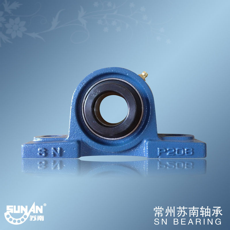 Mounted Bearing Units / Cast Iron Pillow Block Bearing For Conveyer HCP206 UELP206