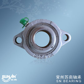 China Soporte del cojinete del acero inoxidable del diámetro 25m m SSBLF205/transportes del hardware distribuidor